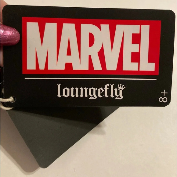 LOUNGEFLY + MARVEL COMICS Glow in the Dark Multi Character Wallet Carryall NWT - Picture 10 of 12